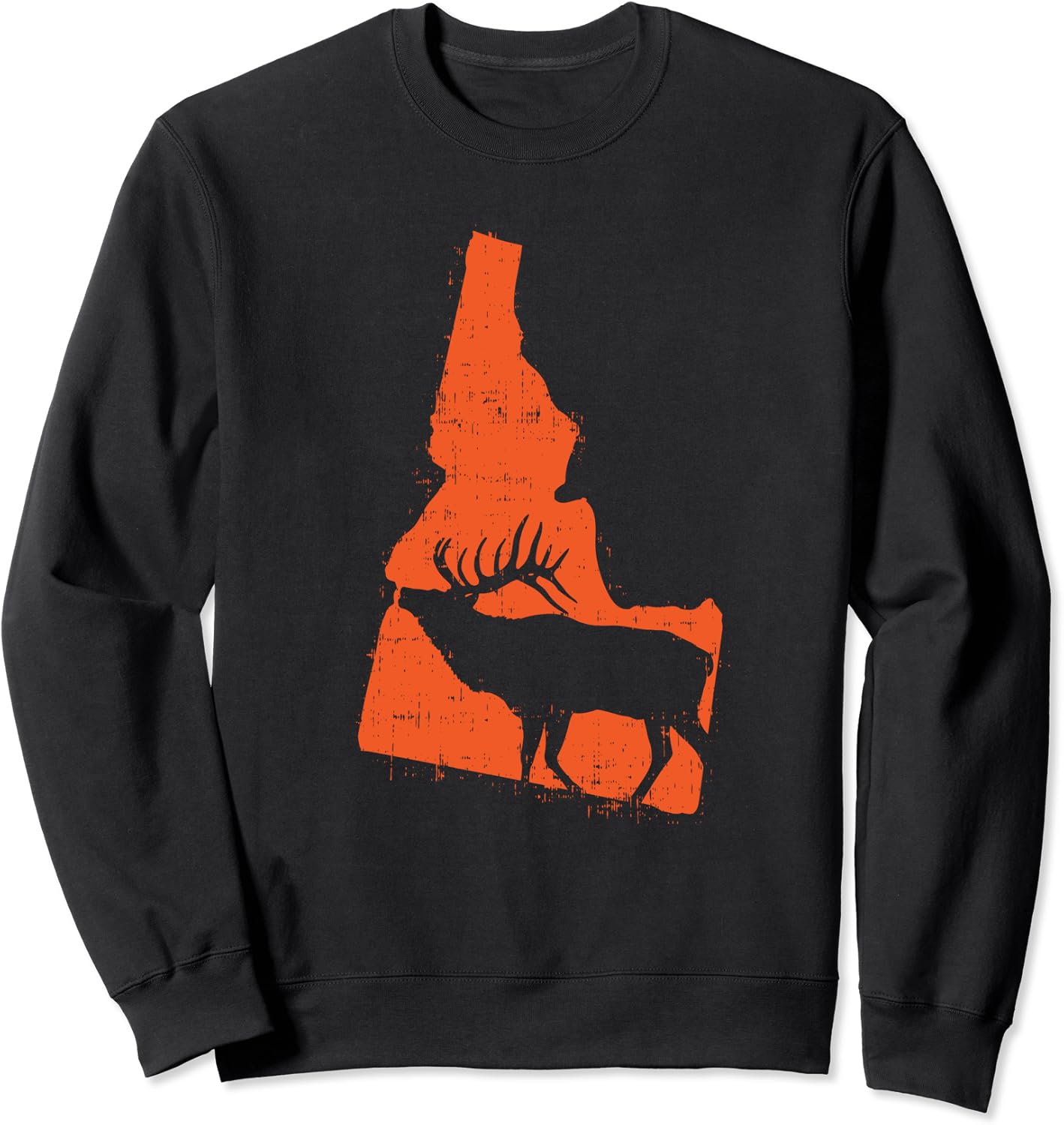 Idaho Elk Hunting Idaho Deer Forest Hunting Elk Sweatshirt